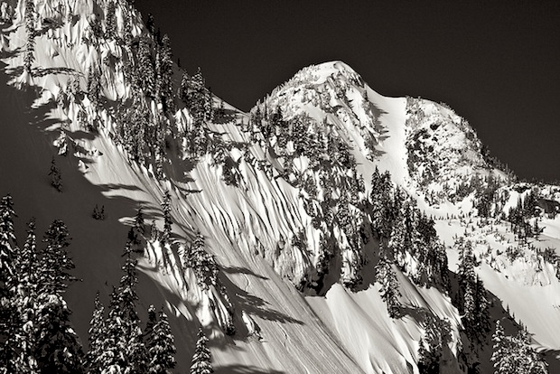 Mt. Herman Towers Above Mt. Baker Ski Area